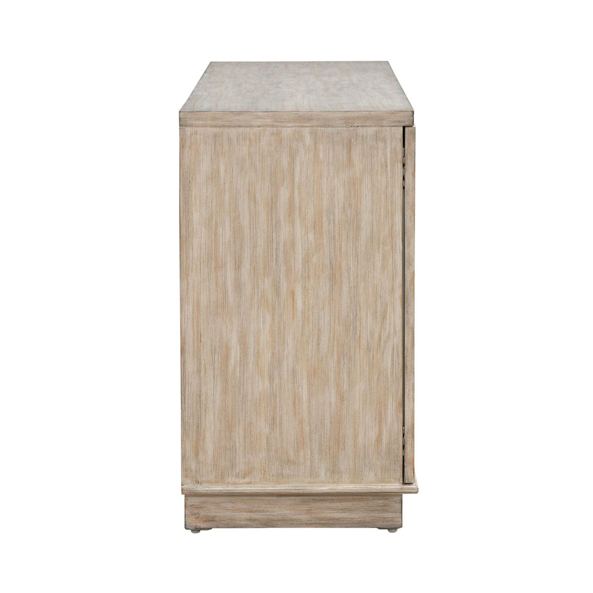 Terrace - 4 Door Accent Cabinet - Gravel