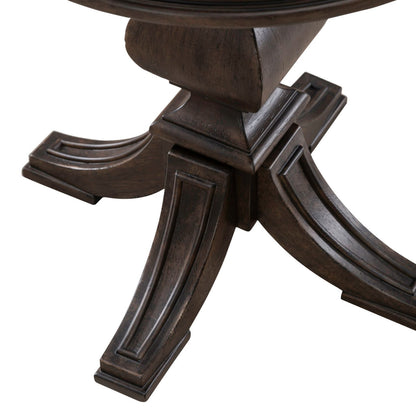 Paradise Valley - Round Chairside Table - Saddle Brown