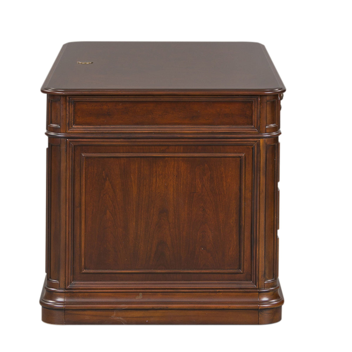 Brayton Manor - Jr Executive Desk Top - Cognac