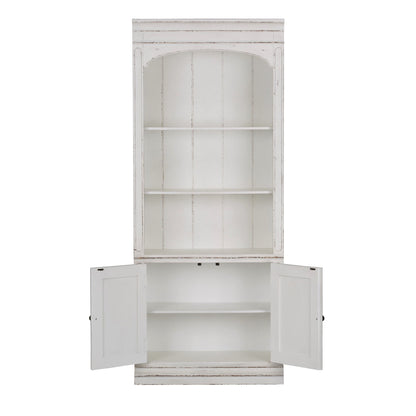 Magnolia Manor - Bunching Bookcase - Antique White