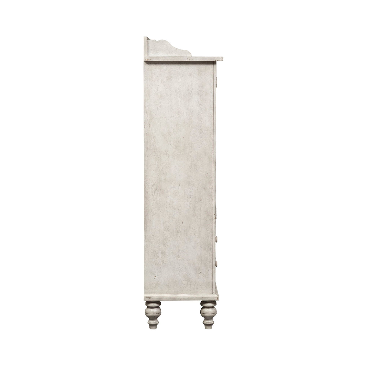 Whitney - Display Cabinet - Antique Linen / Weathered Gray
