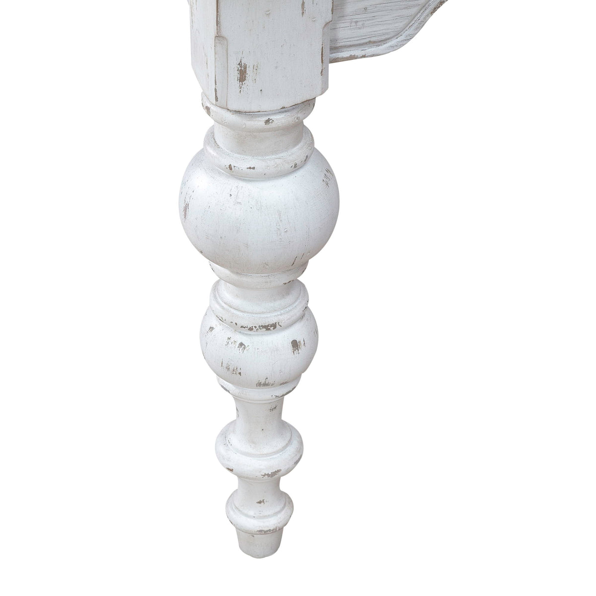 River Place - Rectangular Leg Table - Riverstone White & Tobacco