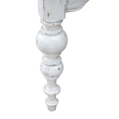 River Place - Rectangular Leg Table - Riverstone White & Tobacco