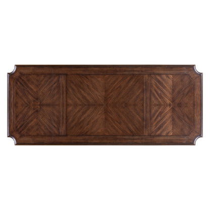 Provence Park - Jr Executive Desk Base - Chateau Brown