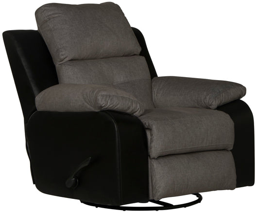 Felix - Swivel Glider Recliner - Black