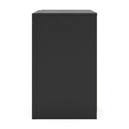 Stabotta - Two Drawer Night Stand - Black