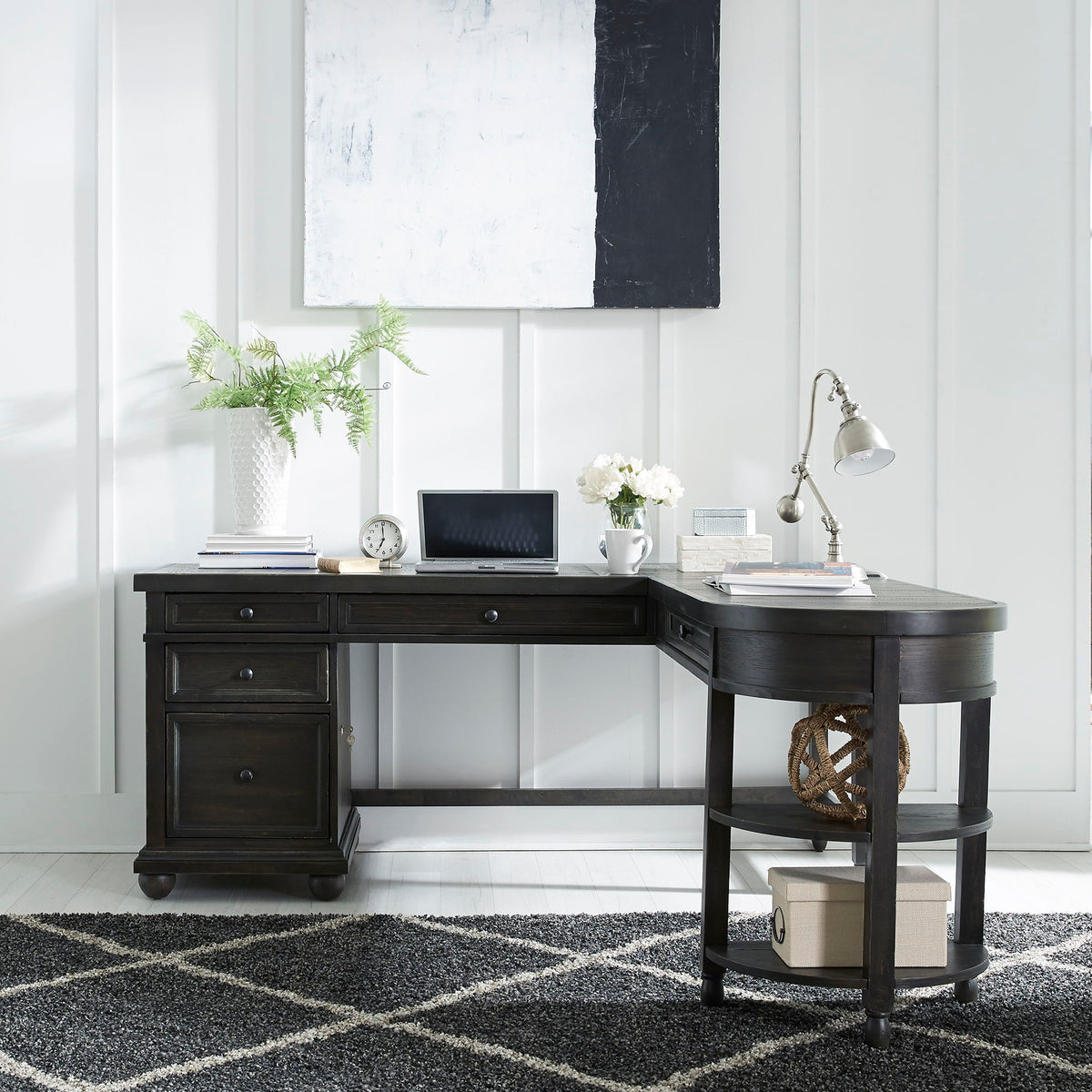 Harvest Home - Writing Desk Base - Chalkboard