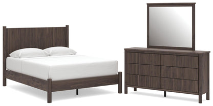 Pamytta - Panel Platform Bedroom Set