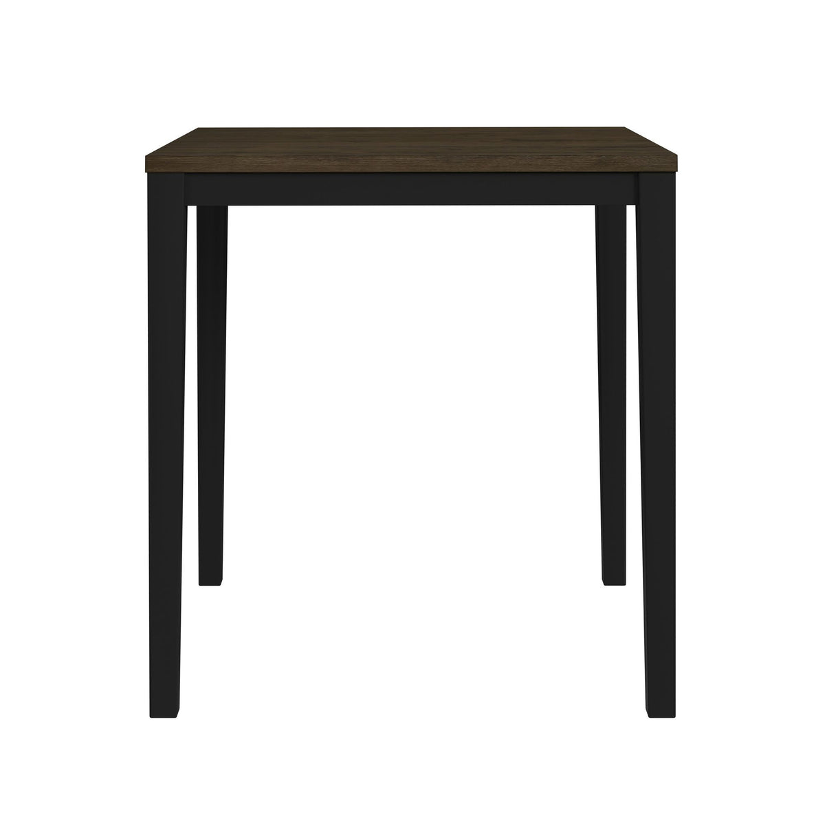 Tulane - 5 Piece Dining Set (Counter Table & 4 Counter Chairs) - Oak & Black
