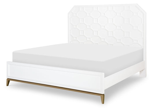 Chelsea by Rachael Ray - Queen Panel Footboard - White