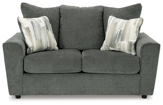 Stairatt - Loveseat - Gravel