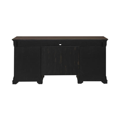 Meritage - Jr Executive Credenza - Aged Charcoal