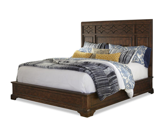 Trisha Yearwood Home - Queen Katie Panel Footboard - Coffee