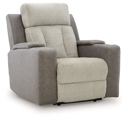 WhipLash - Power Recliner With Adj Headrest - Sisal