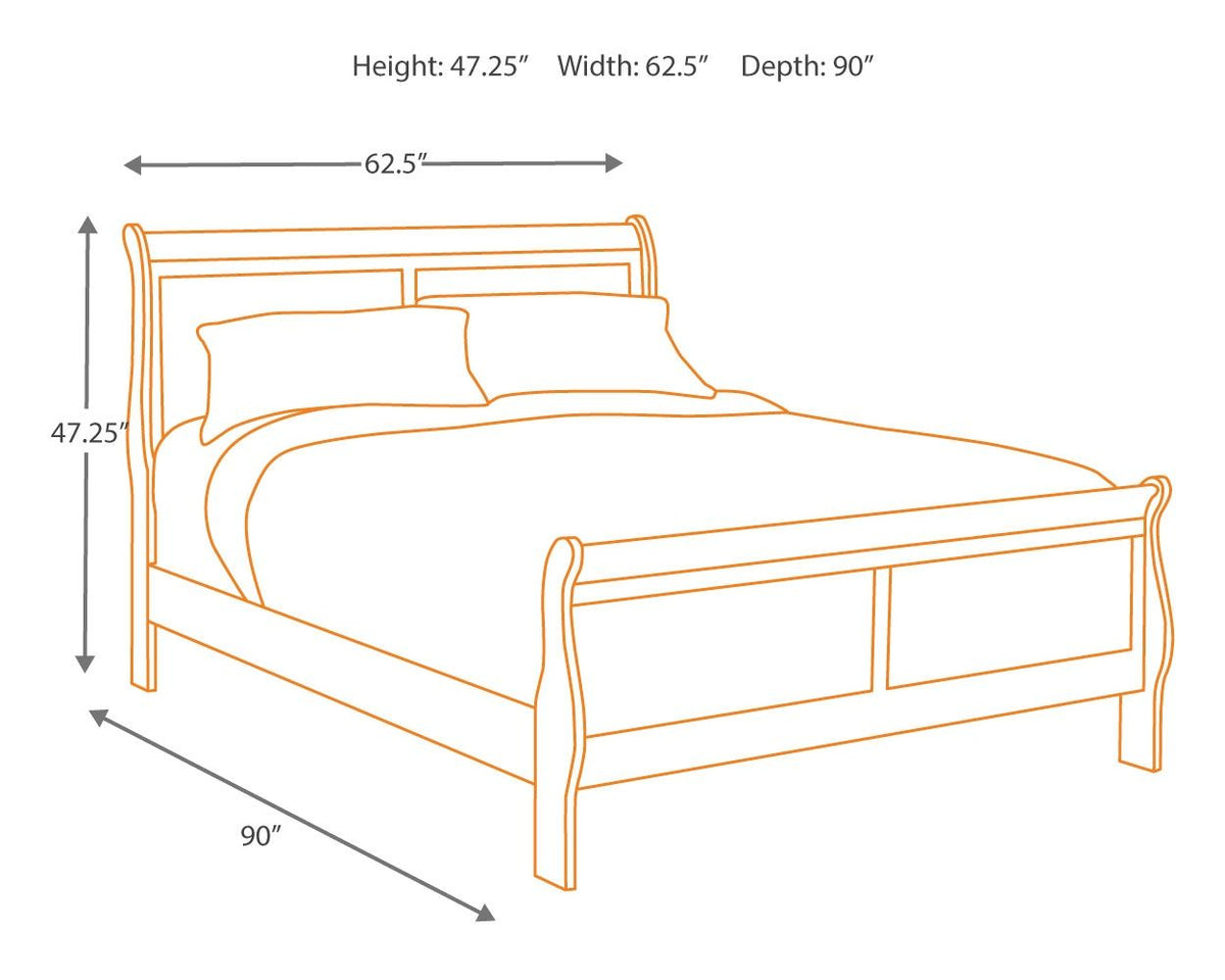 Alisdair - Sleigh Bed Set
