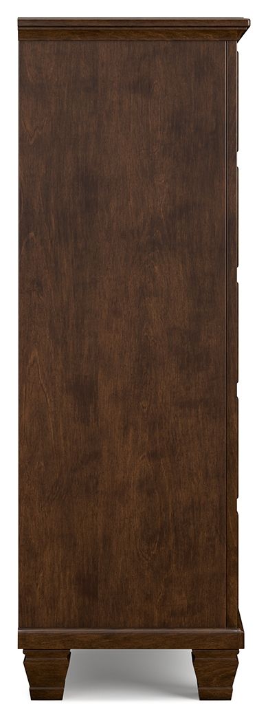 Danabrin - Five Drawer Chest - Brown