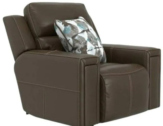 Arezzo - Power Headrest Power Lay Flat Recliner With Zero Gravity/Extended Ottoman
