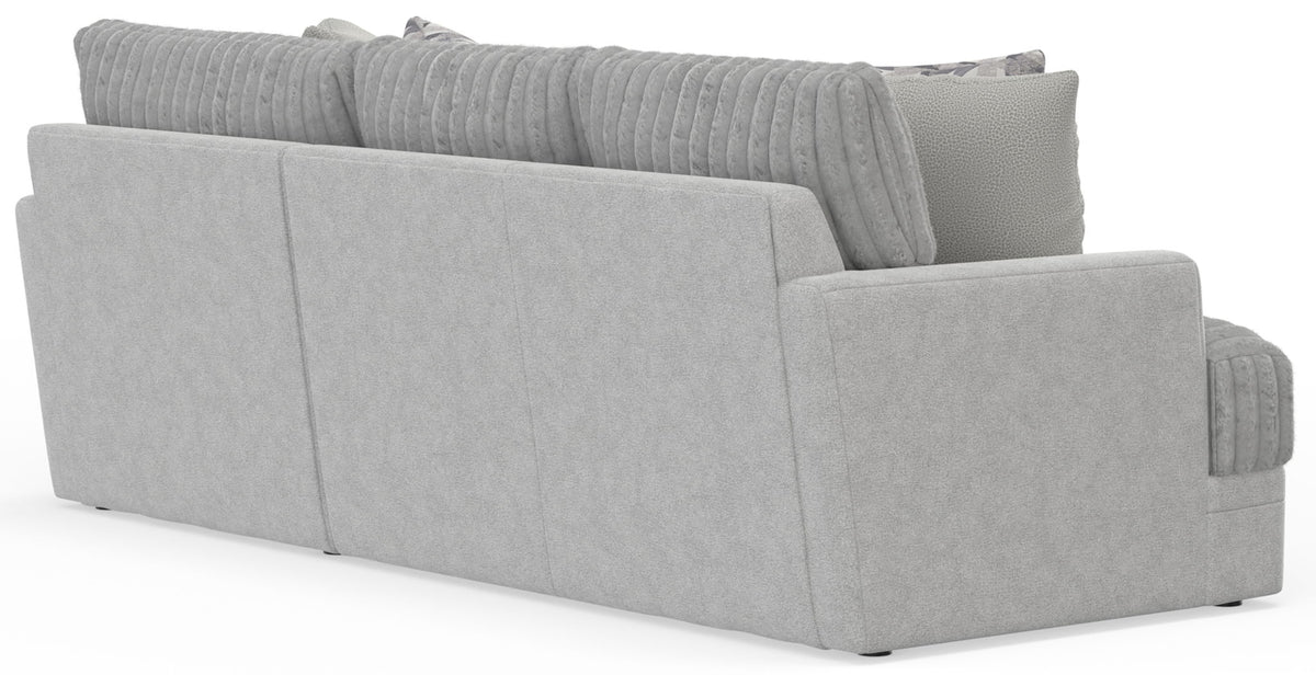 Titan - Sectional With Comfort Coil Seating And Accent Pillows Included