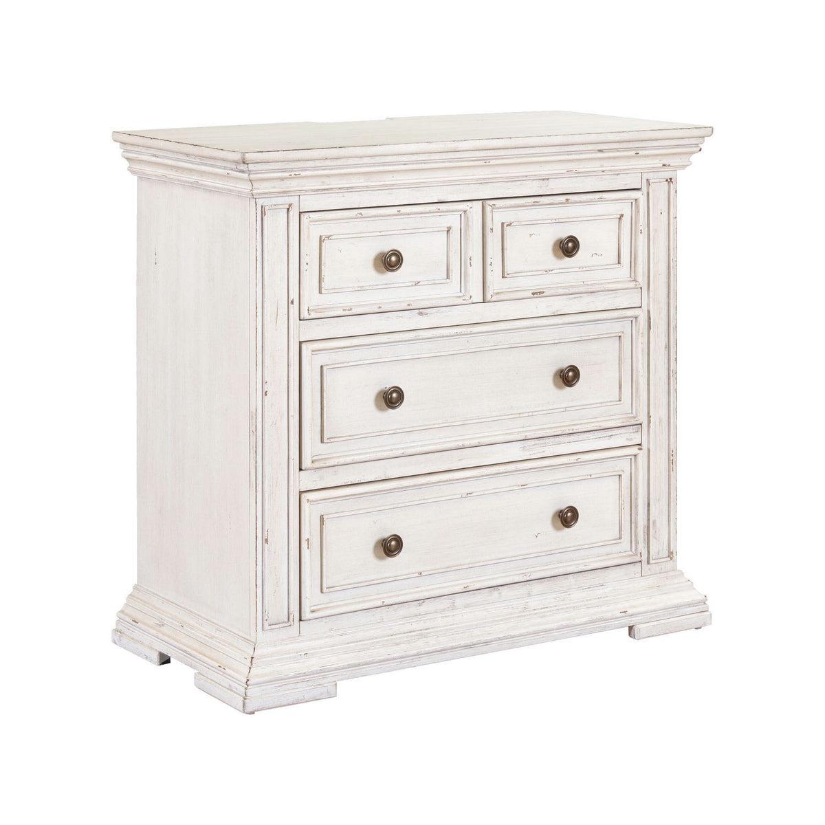 Big Valley - Bedside Chest With Charging Station