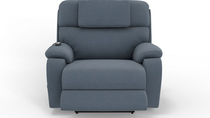 Dreamtime - 48" Power Headrest Power Lay Flat Recliner With CR3 Heat/Massage/Zero Gravity