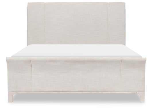 Harmony - Queen / King Upholstered Side Rails - Prelude Frost