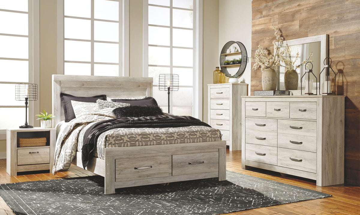 Bellaby - One Drawer Night Stand - Whitewash