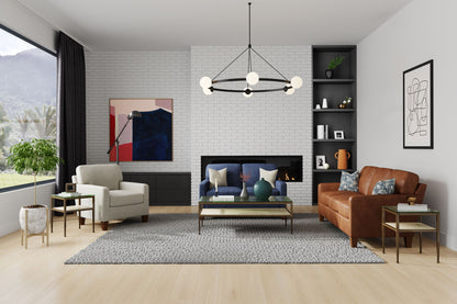 Moxy - Fabric Sofa With Straight Track Arms
