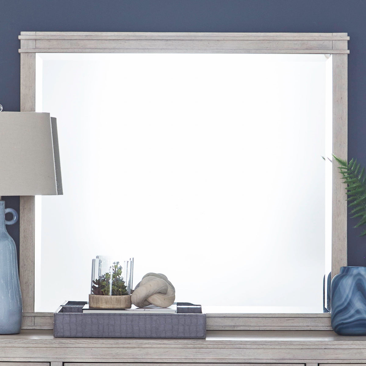 New Haven - Dresser & Mirror - Sanctuary White
