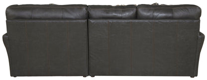 Denali - Italian Leather Match Sectional