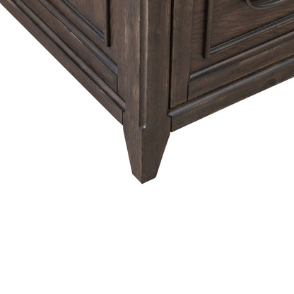 Paradise Valley - Executive Desk - Saddle Brown