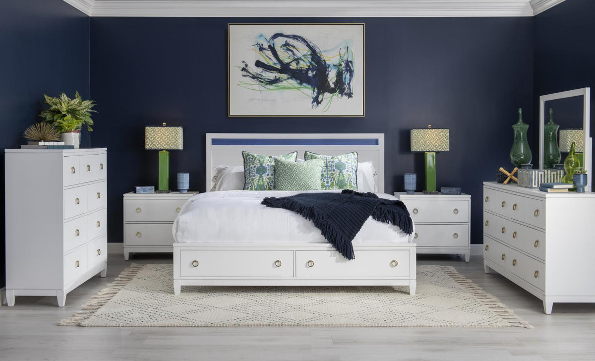 Summerland - Complete Panel Bed With Storage