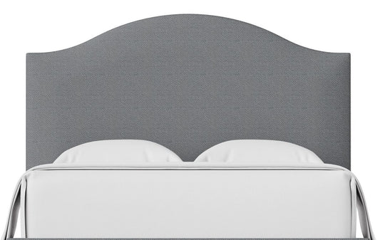 Choices - Emily King Upholstered Headboard - Bluestone