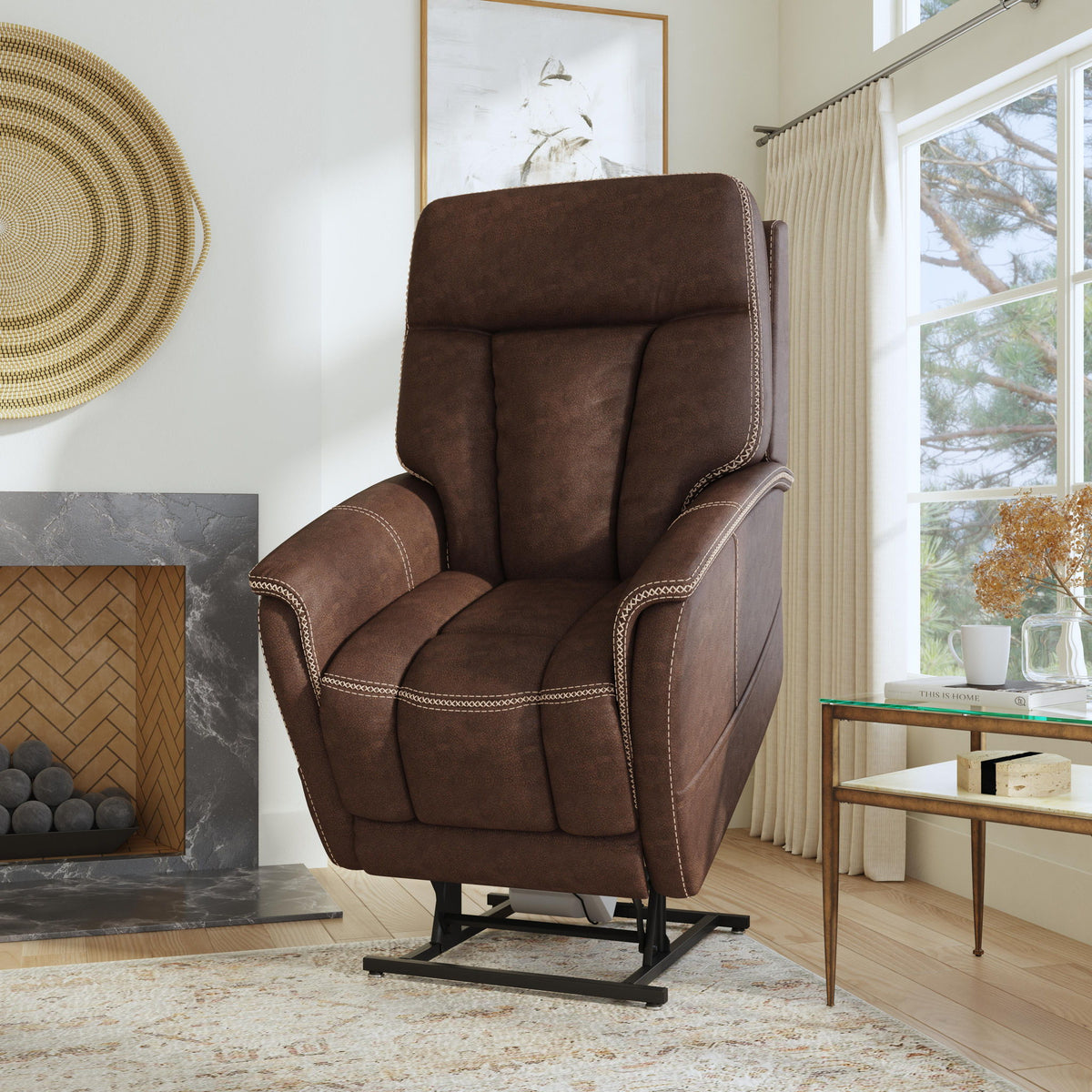 Atlas - Power Lift Recliner With Power Headrest & Lumbar