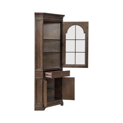 Arden Road - Corner Cabinet - Satin Cherry