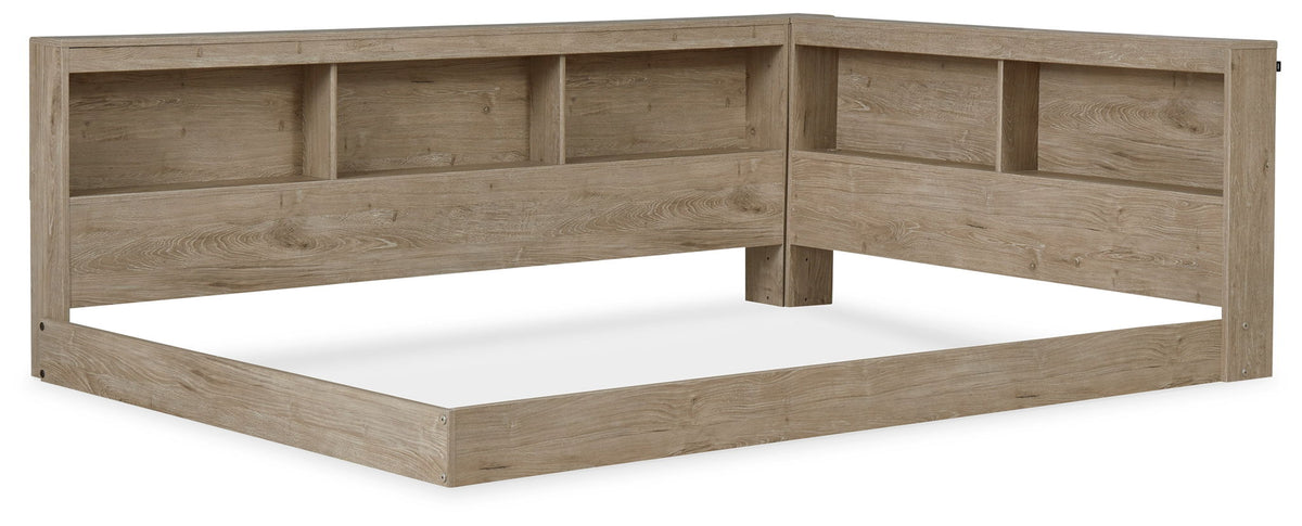Oliah - Bookcase Storage Bed