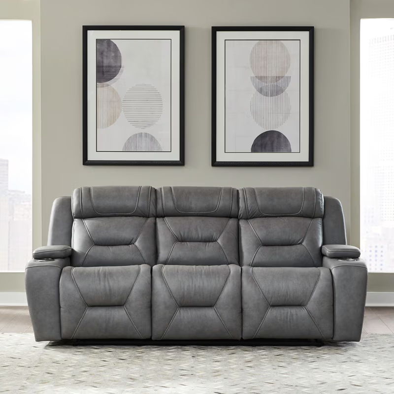 Chapman - Sofa P2 & ZG - Aline Blue Gray