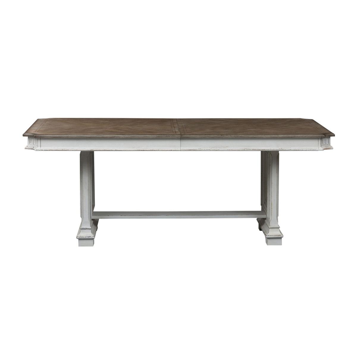 Abbey Park - Trestle Table Top - Antique White