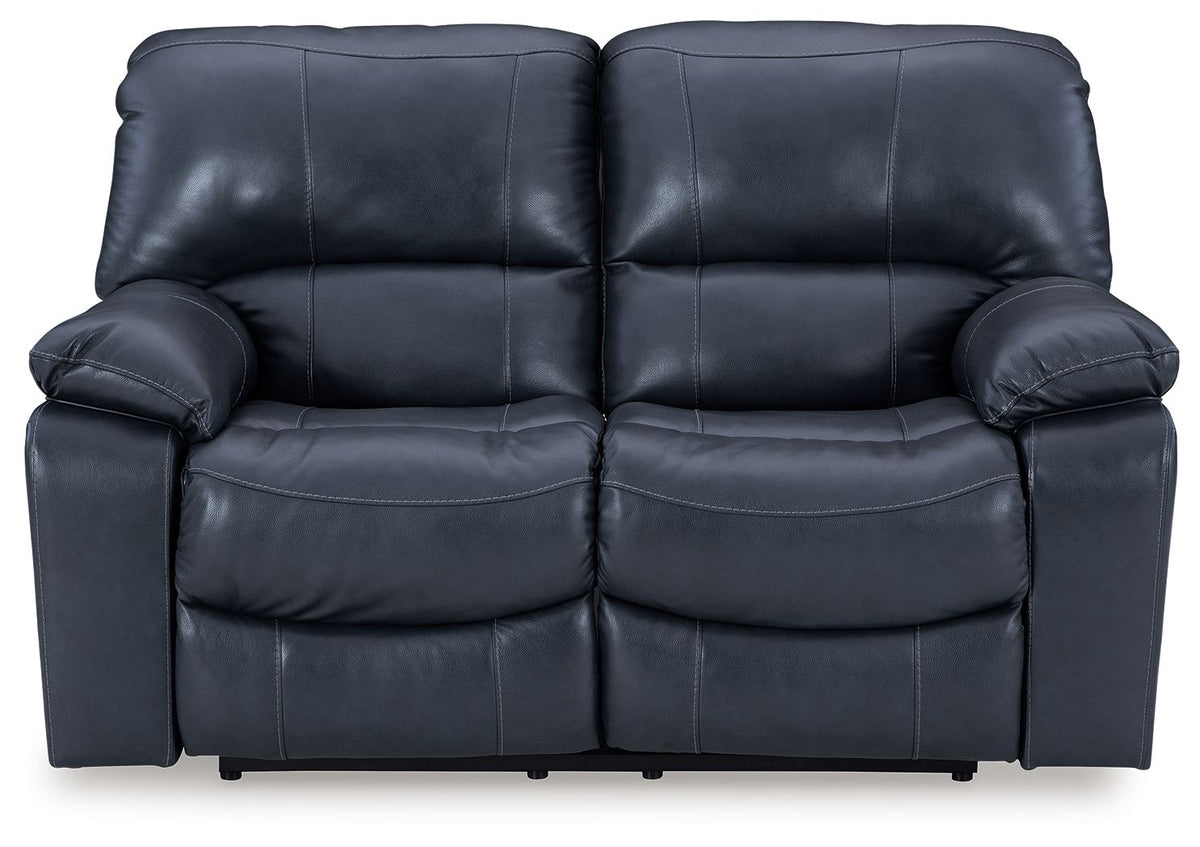 Leesworth - Power Reclining Loveseat - Ocean