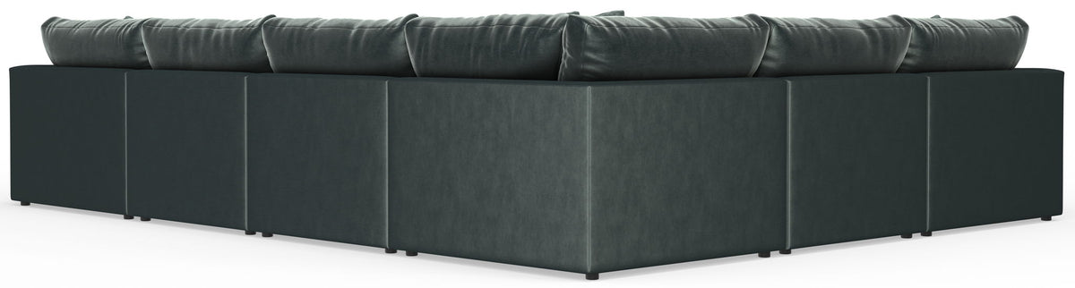 Remington - Modular Sofa And Cocktail Ottoman - Pine