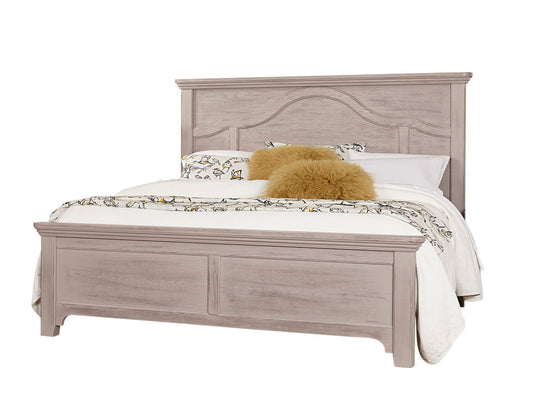 Bungalow - King / Queen Wood Rails - Dover Gray Two Tone