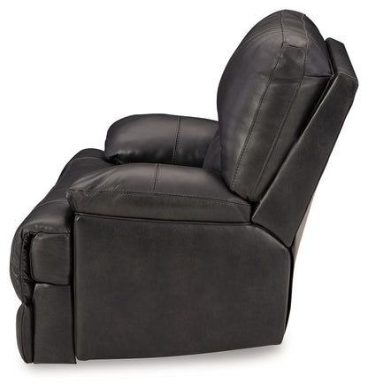 Mountainous - Power Recliner With Adj Headrest - Eclipse