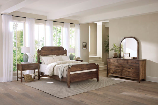 Pure Maple - Queen Poster Headboard - Maple Syrup