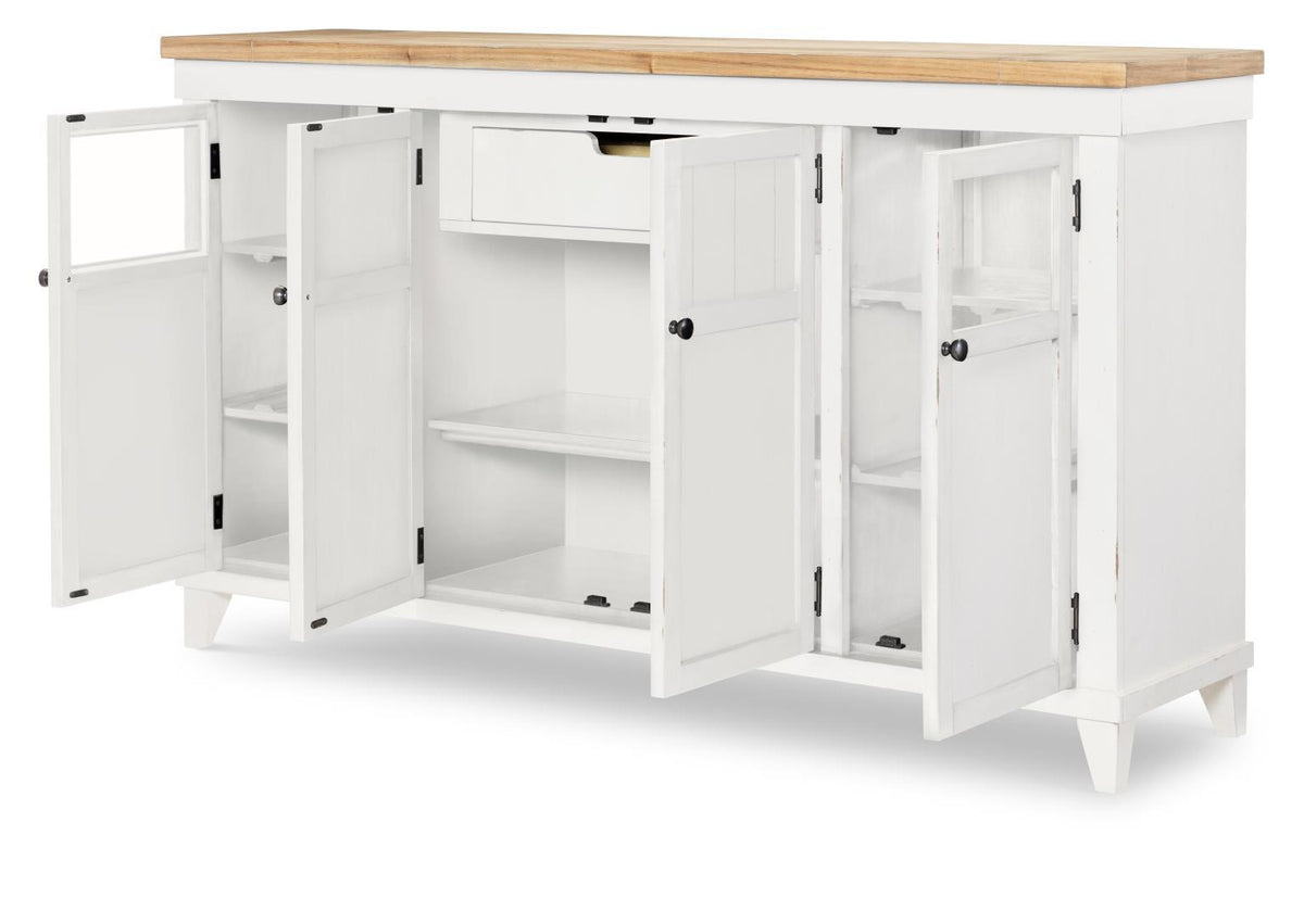XXX's And OOO's - Credenza - Two Tone