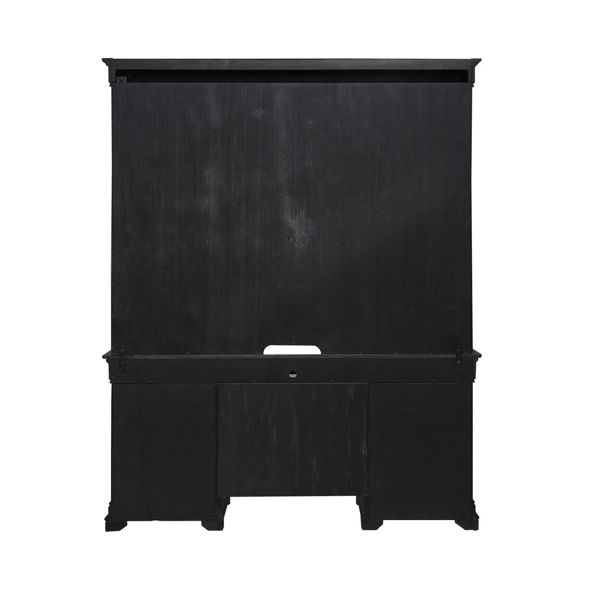 Meritage - Credenza & Hutch - Aged Charcoal