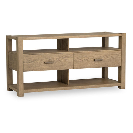Hazel - Sofa Table - Weathered Stone
