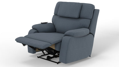 Dreamtime - 48" Power Headrest Power Lay Flat Recliner With CR3 Heat/Massage/Zero Gravity