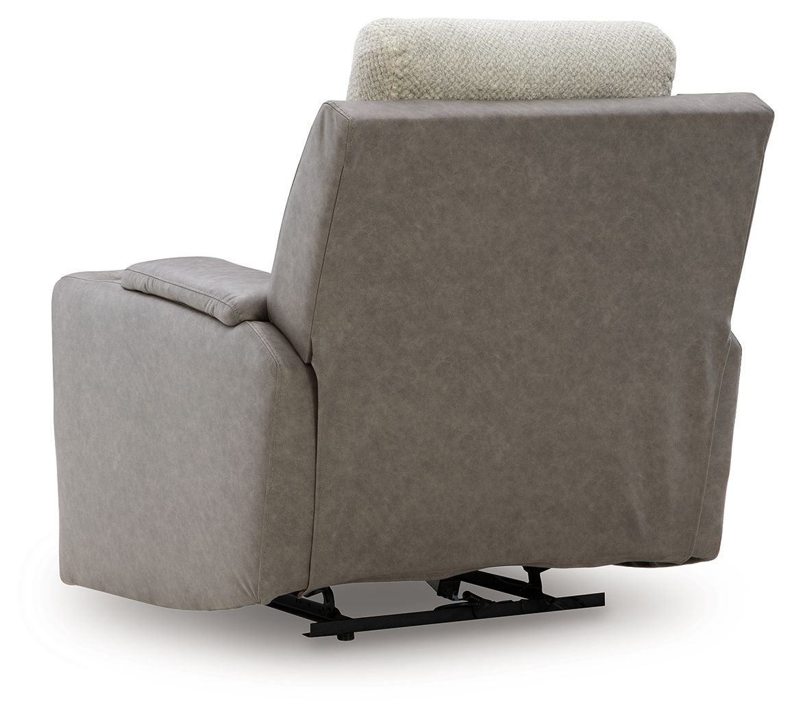 WhipLash - Power Recliner With Adj Headrest - Sisal