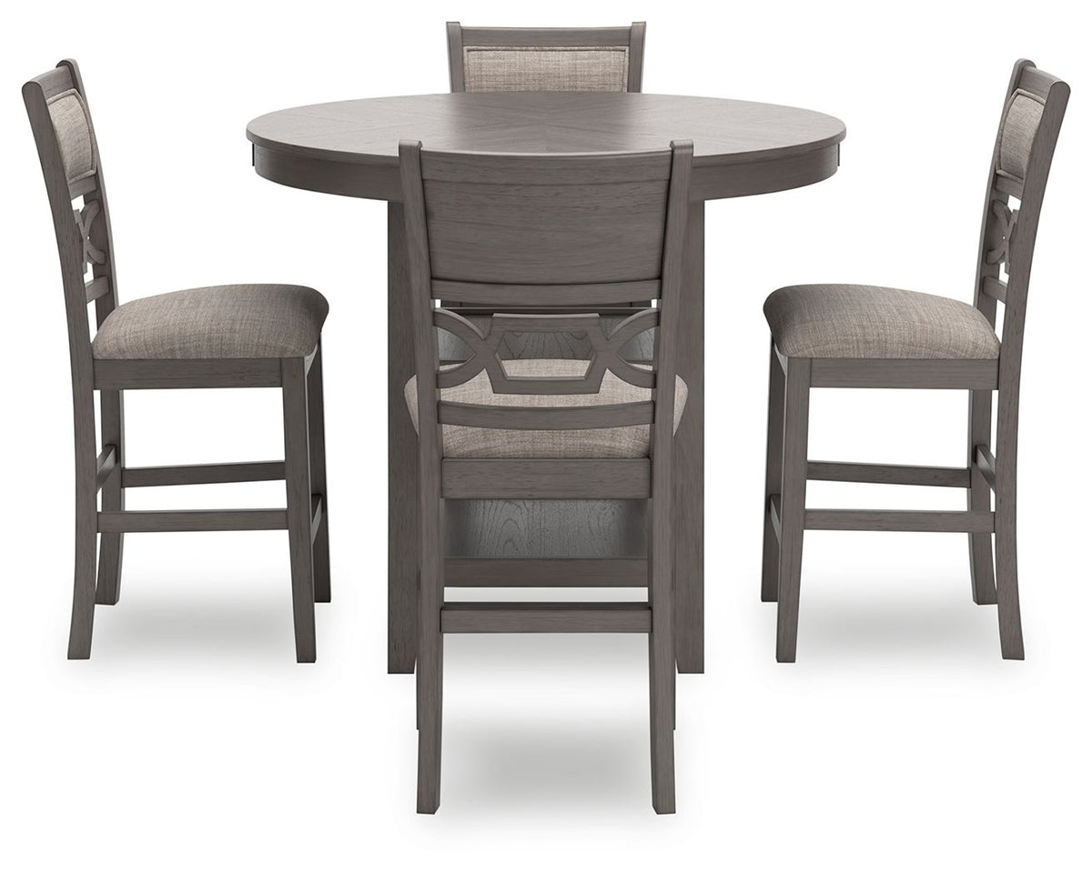 Wrenning - Drm Counter Table Set (Set of 5) - Gray