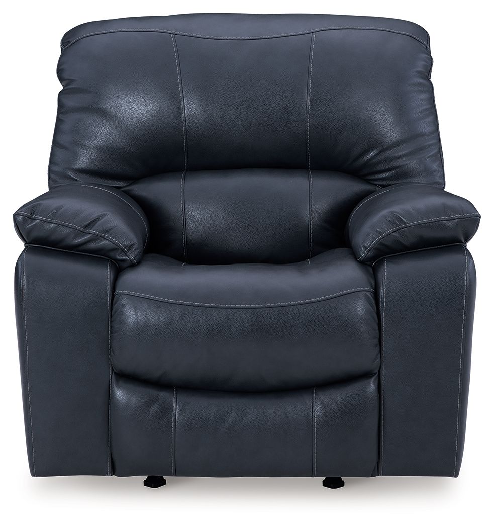 Leesworth - Power Rocker Recliner - Ocean