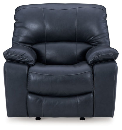 Leesworth - Power Rocker Recliner - Ocean